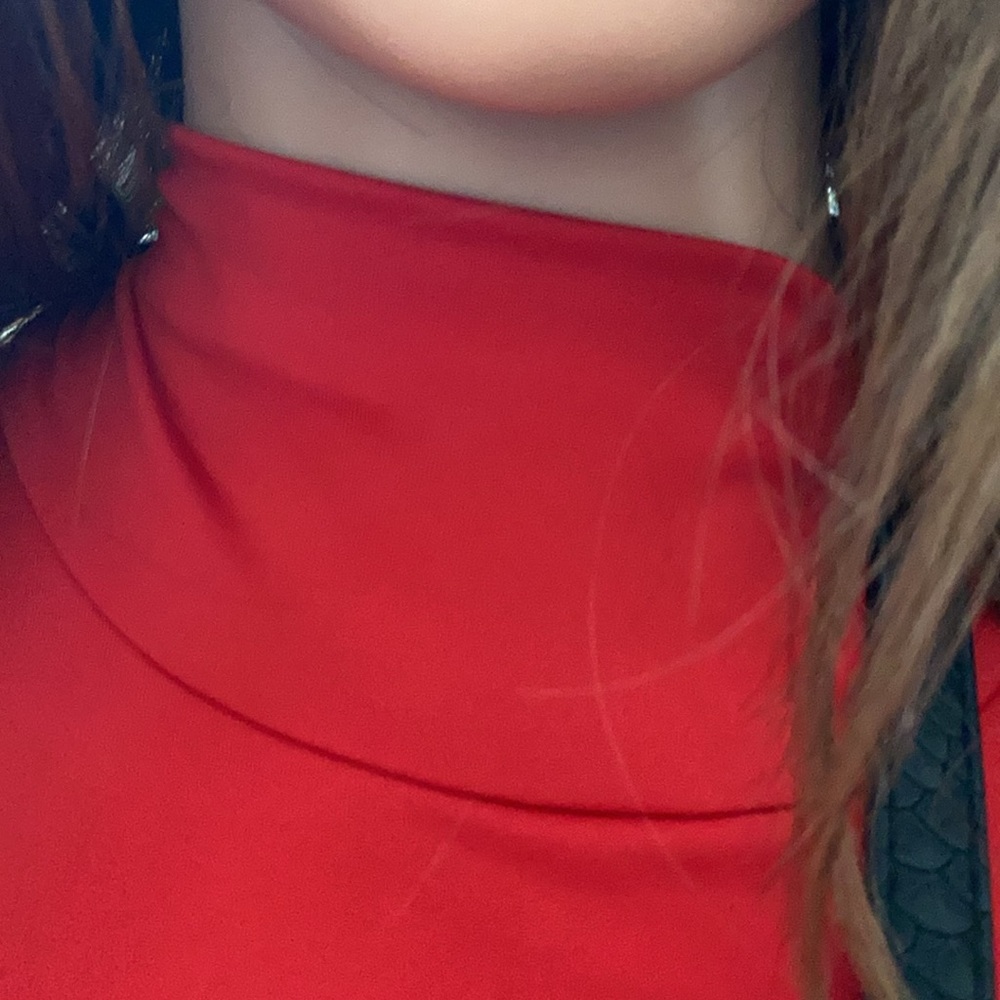 Sexy red body con dress in size M - Picture 3 of 5